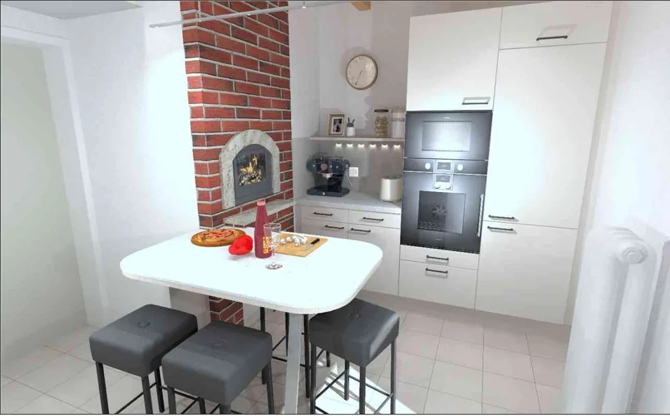 Très grand et lumineux appartement entièrement rénové, cachet, vue lac