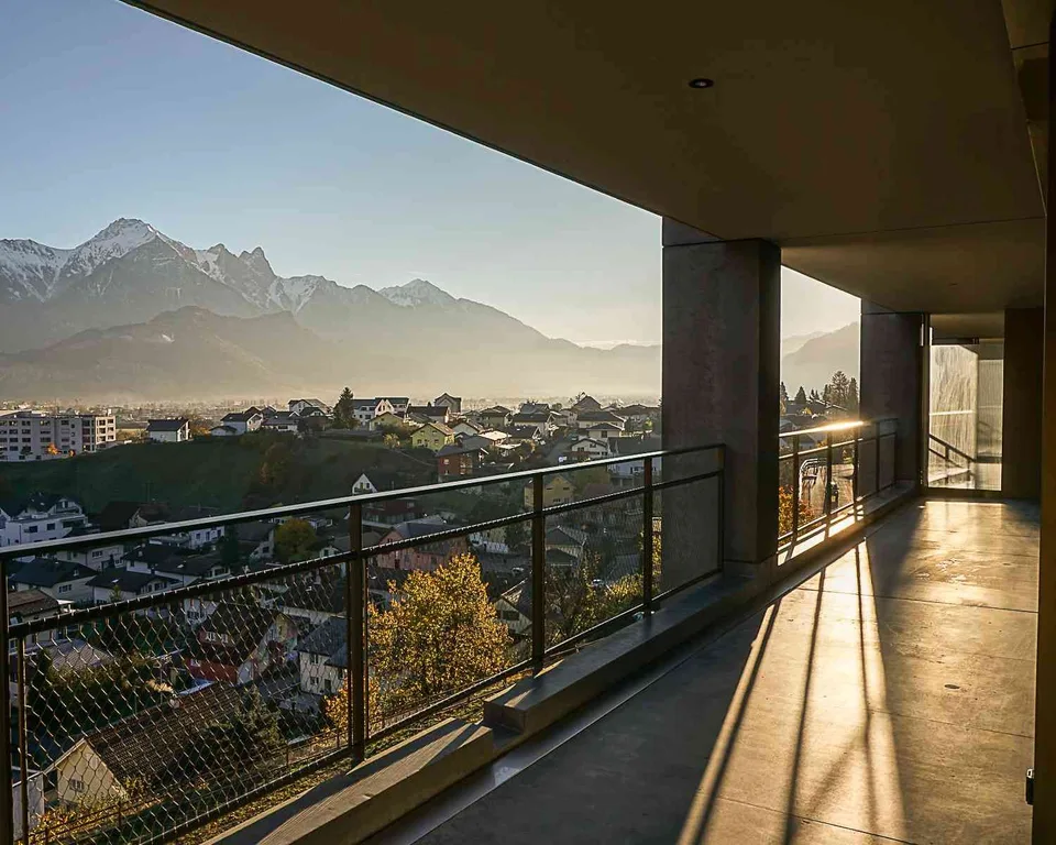 Im Stoffel in Mels mit herrlichem Talblick