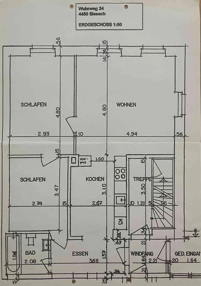 Charmante Altbauwohnung im Herzen von Sissach - Nachmiete ab 15.9.26