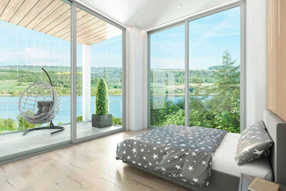 Neubauprojekt: Einfamilienhaus mit Traumsicht auf den Hallwilersee