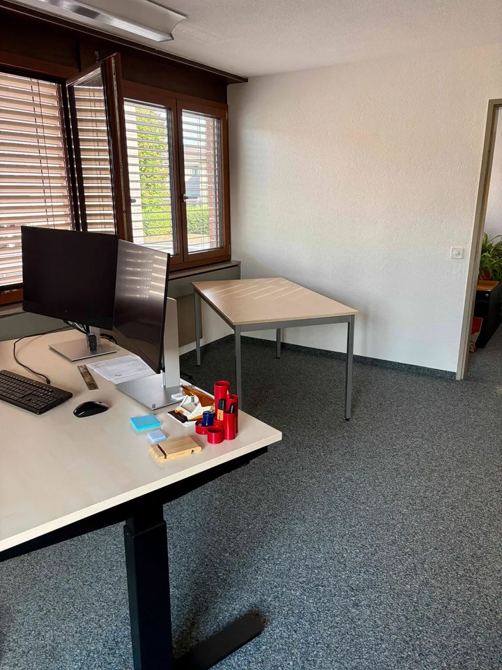 Helle grosszügige Büroräume mit gutem Raumkonzept, eigenem WC, Balkon