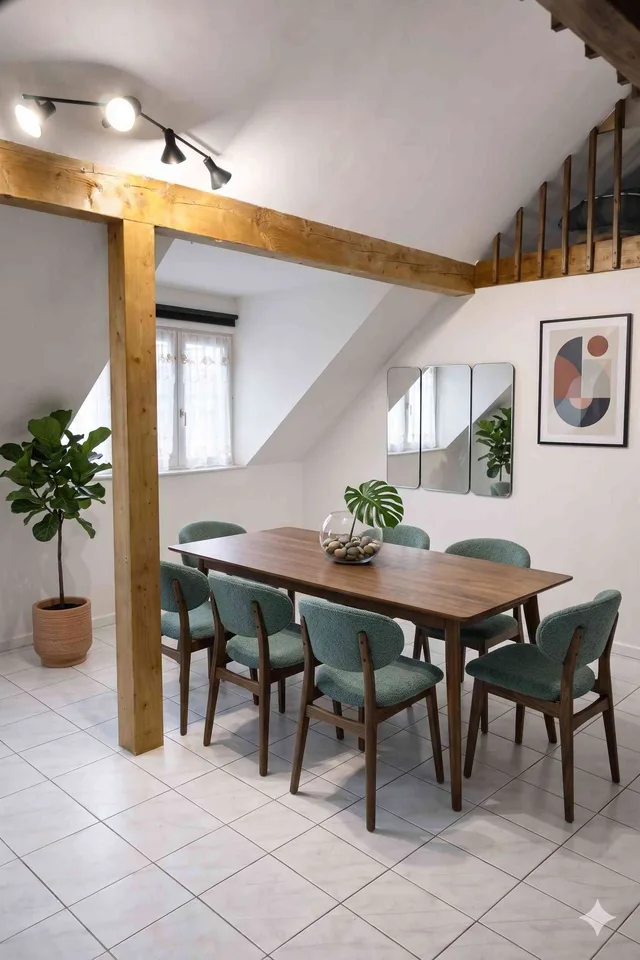 Charmant 5,5 pièces mansardé de 105 m²