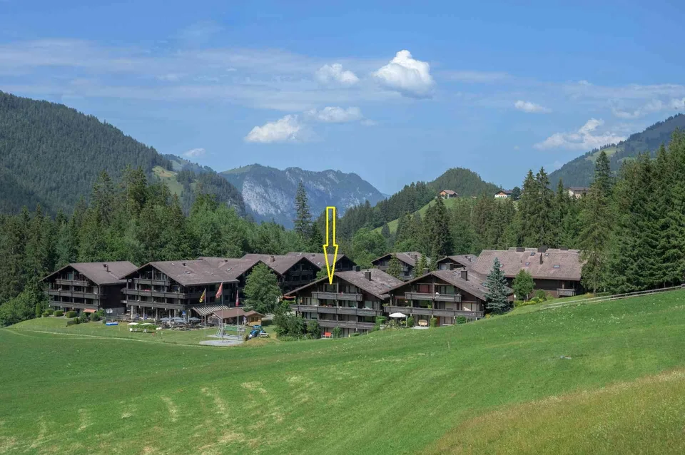 Charmante 2,5-Zimmer-Dachwohnung im Ferienzentrum Wiriehorn Diemtigtal