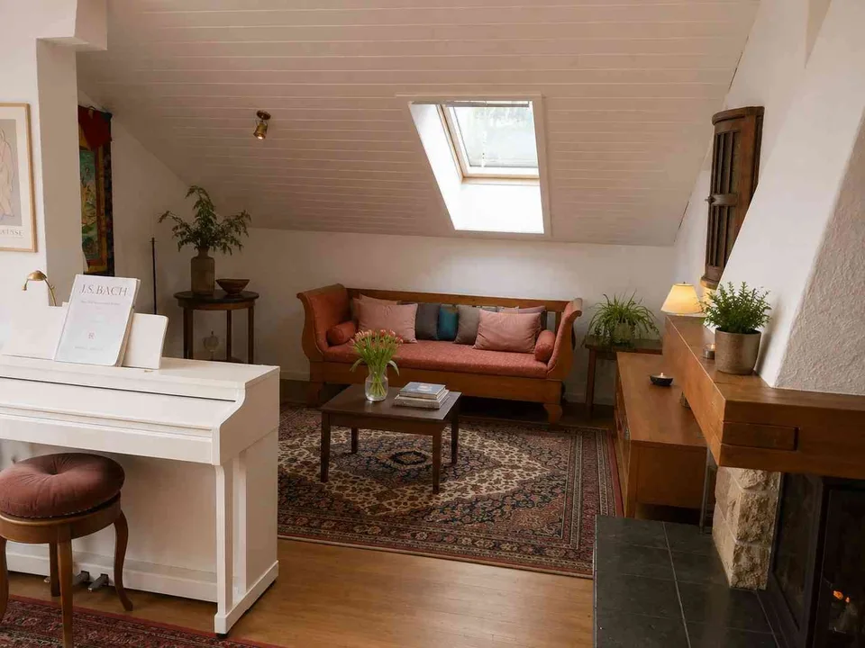 Charmante 2,5-Zimmer-Dachwohnung im Ferienzentrum Wiriehorn Diemtigtal