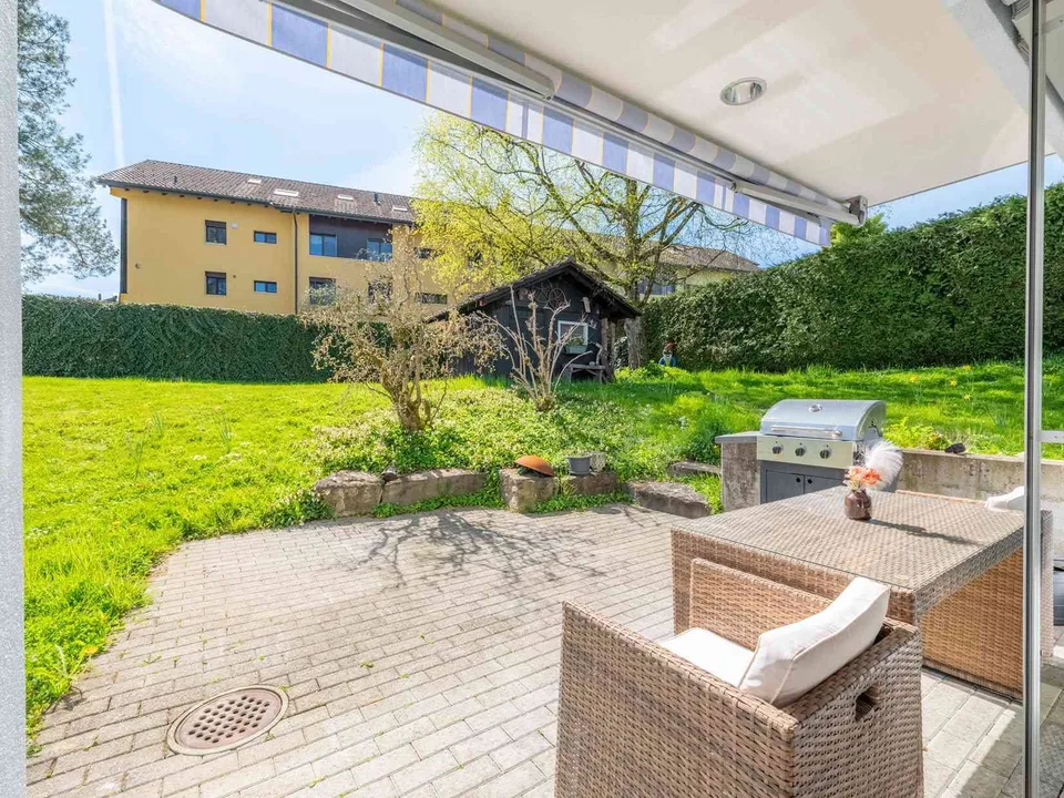 Helle 3.5-Zimmer-Gartenwohnung in ruhigem Quartier in Cham