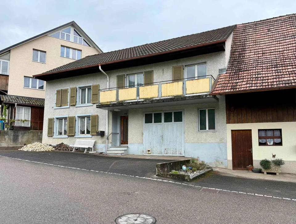 Liegenschaft mit Ausbaupotenzial