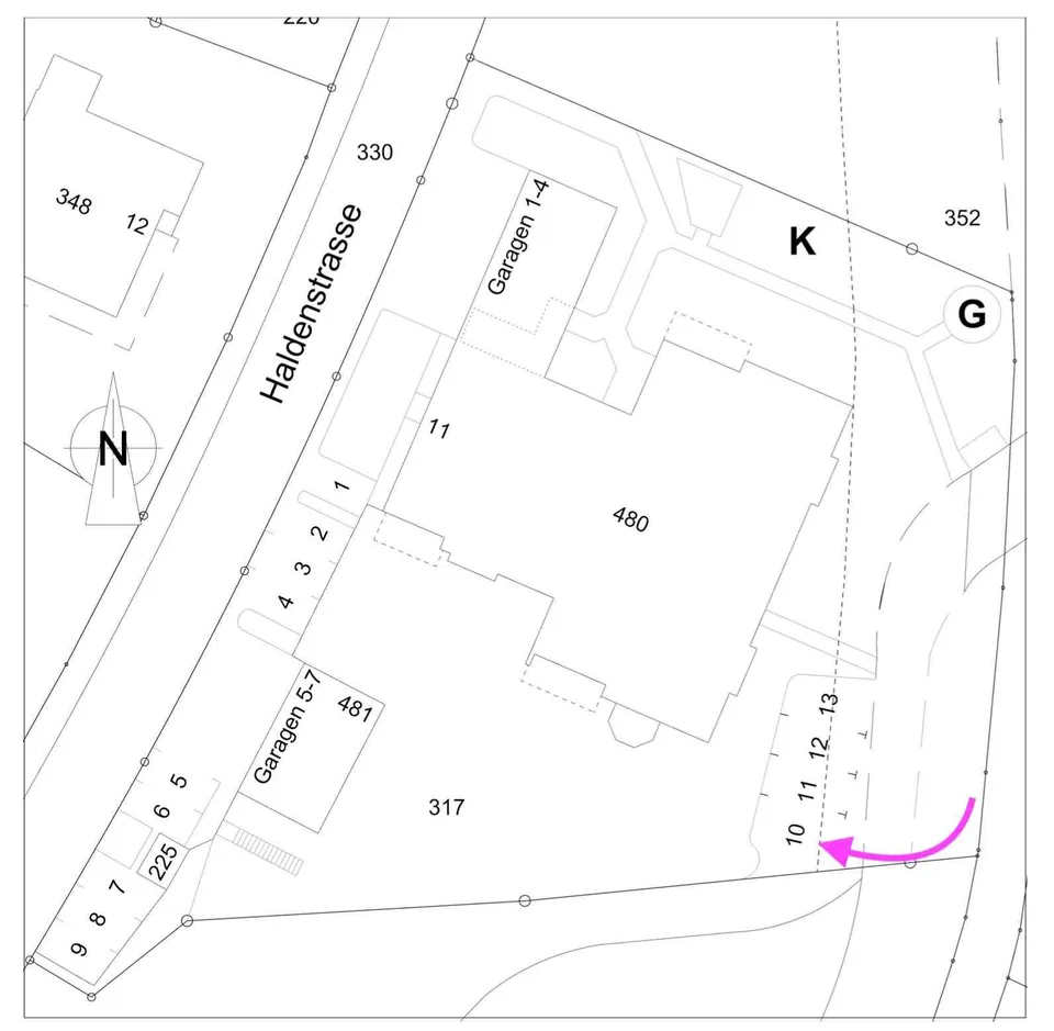 Parkplatz zu vermieten