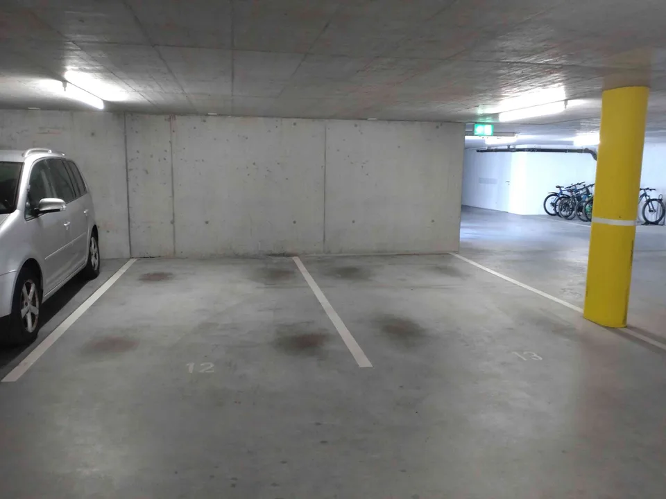 Parkplatz in Tiefgarage