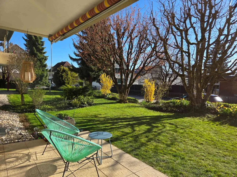 Wunderschön renovierte 4.5-Zimmer-Parterrewohnung