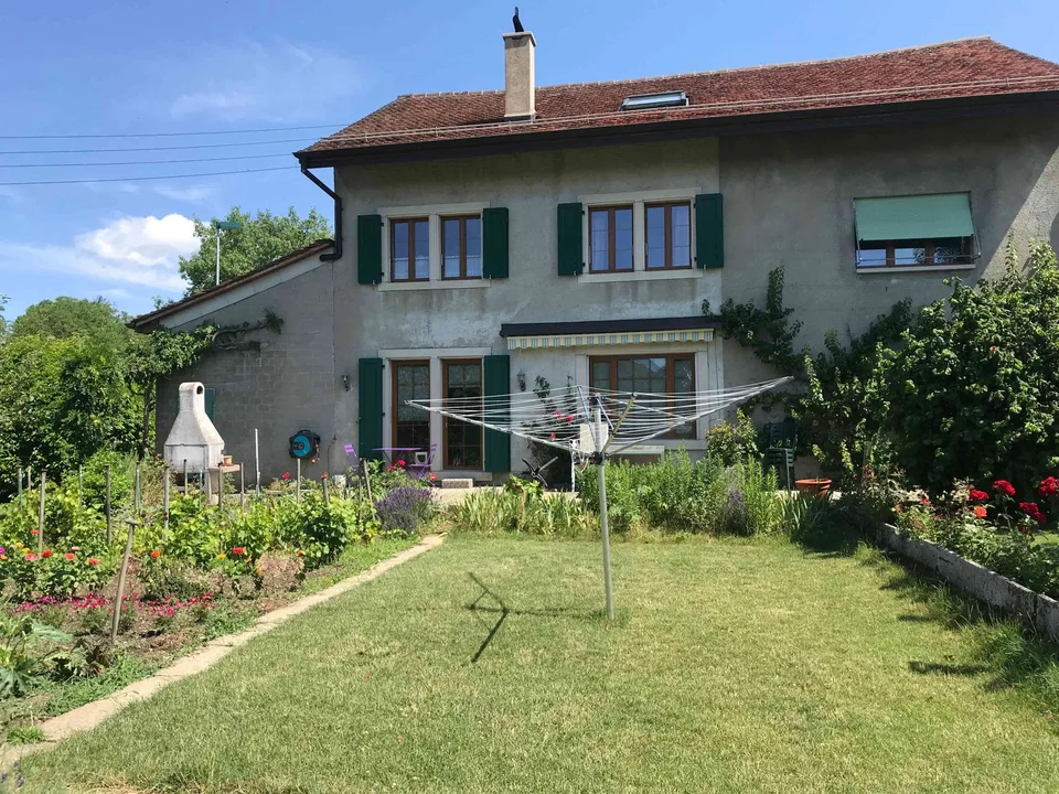 Appartement triplex de 5 pièces avec jardin