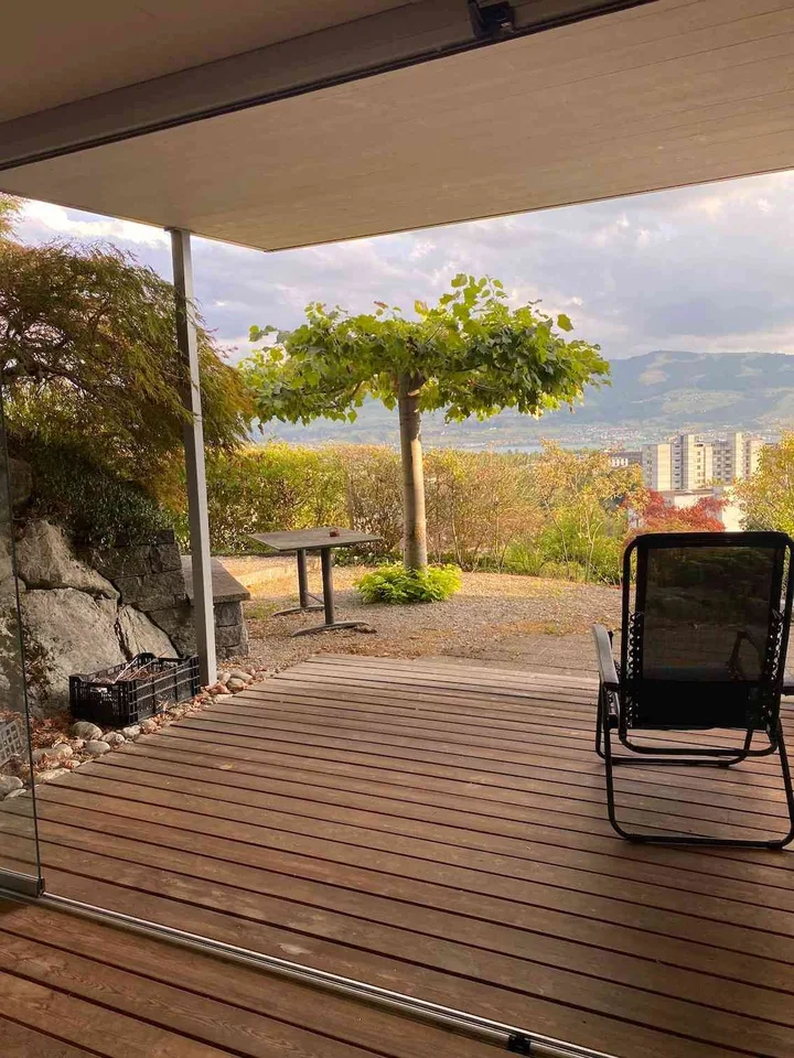 Terrassenwohnung mit traumhafter Aussicht und grossem Aussenbereich – photo 6 sur 9