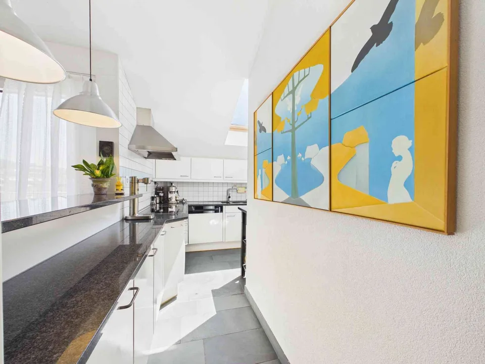 Wohnen mit Charakter – Maisonette-Dachwohnung mit zwei Galerien