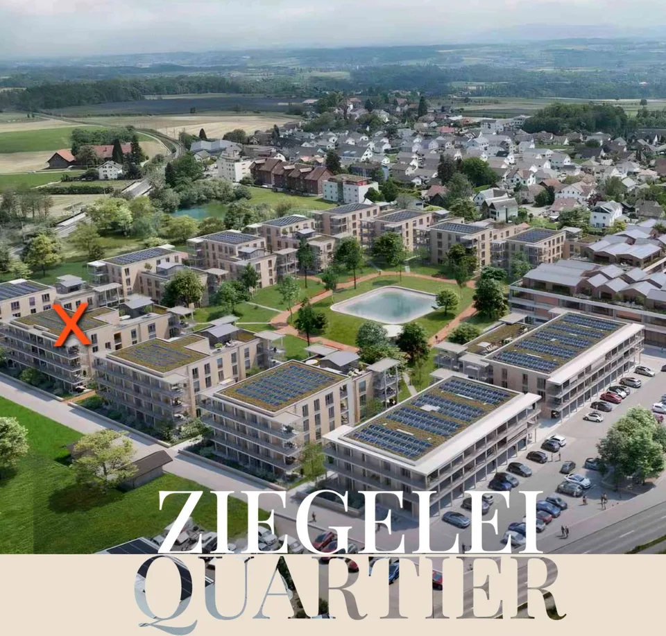 Erstvermietung: Grosse 3.5-Zimmer-Neubauwohnung mit 21 m2 Südbalkon