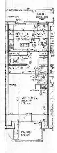 4 Zimmer-Maisonettewohnung mitten im Dorf