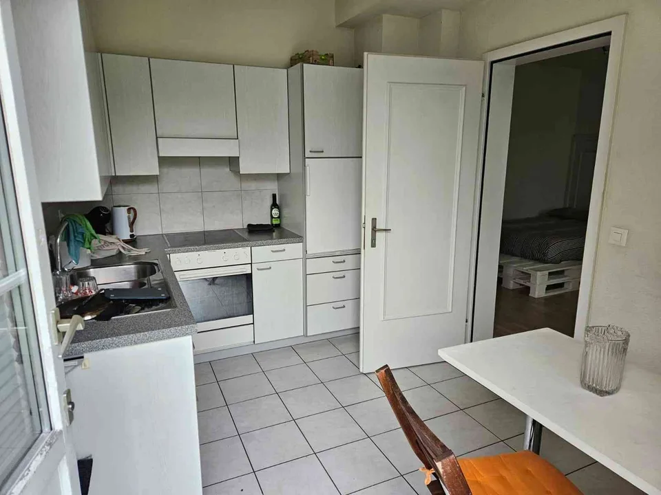Stilvolle Singlewohnung mit Garten zur Mitbenützung