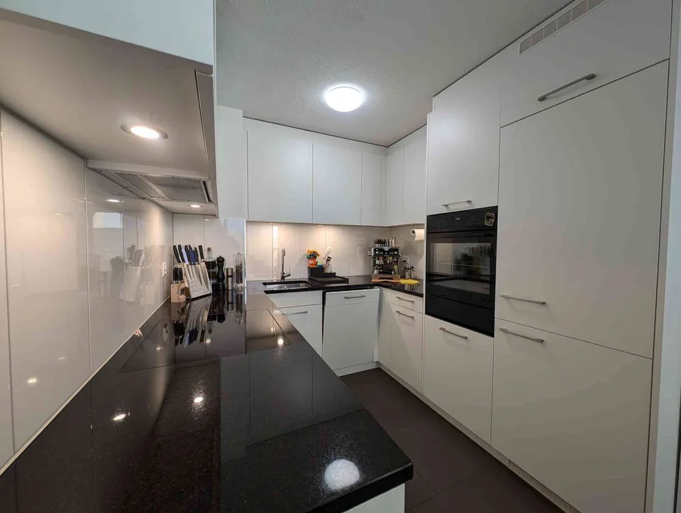 Charming Fully Renovated 3.5-Room Ground-Floor Apartment with Private