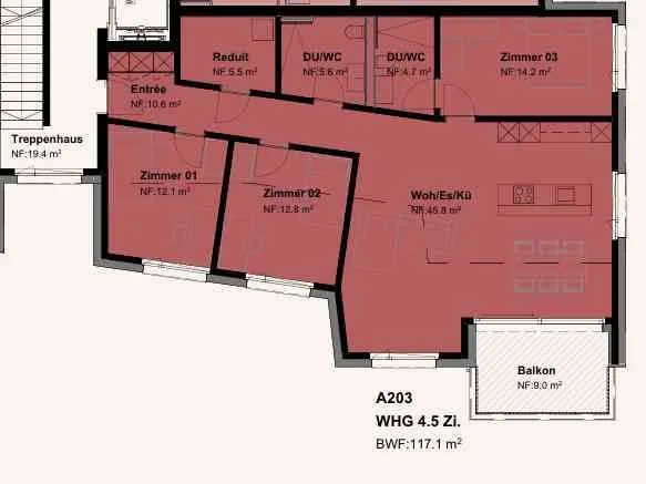 Exklusive 4.5-Zimmer-Neubauwohnung mit Seesicht und Alpenpanorama