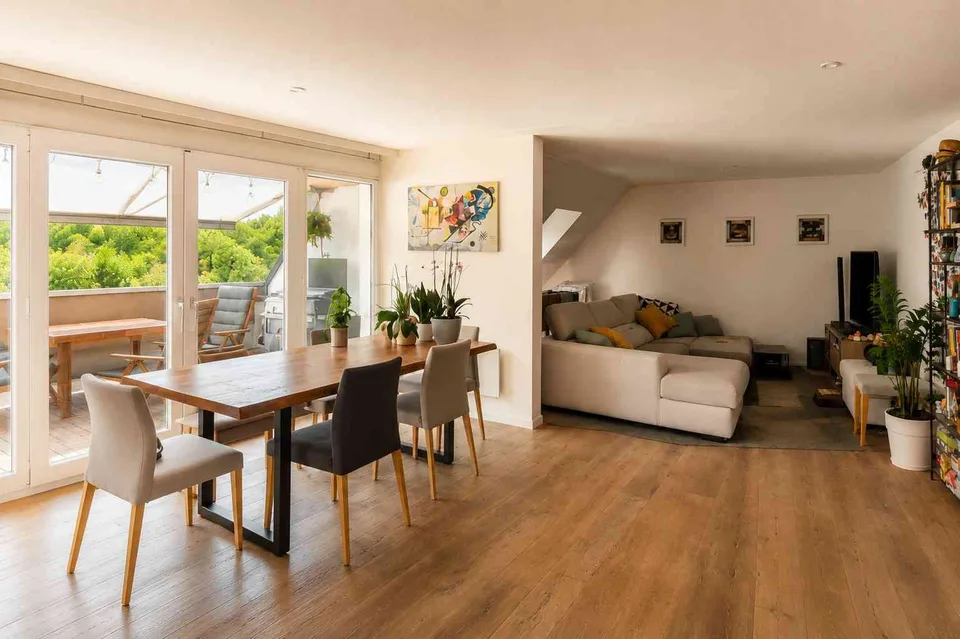 Rare à Nyon : spacieux 3.5 pièces de 100 m² avec terrasse et balcon