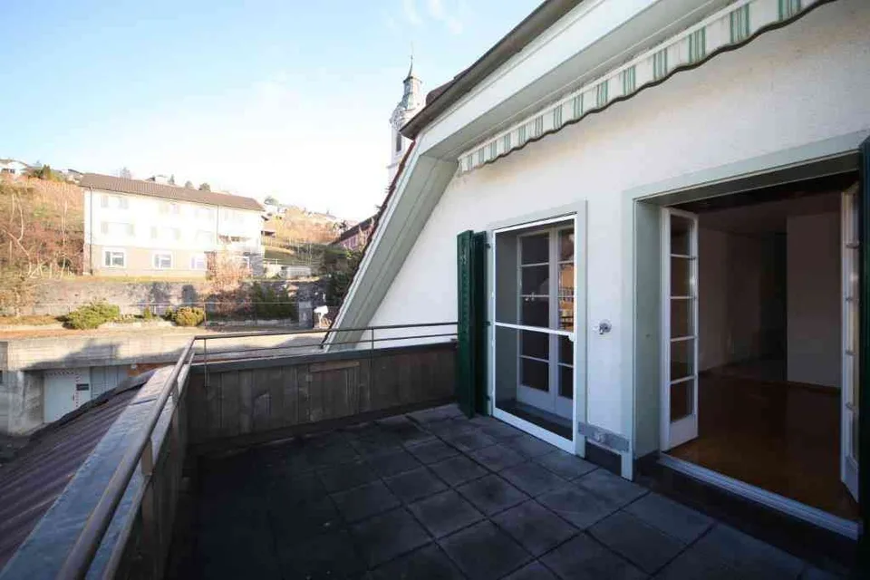 Helle, moderne 4.5 Z-Familienwohnung über den Dächern von Hitzkirch