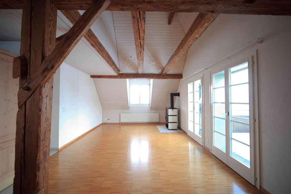 Helle, moderne 4.5 Z-Familienwohnung über den Dächern von Hitzkirch