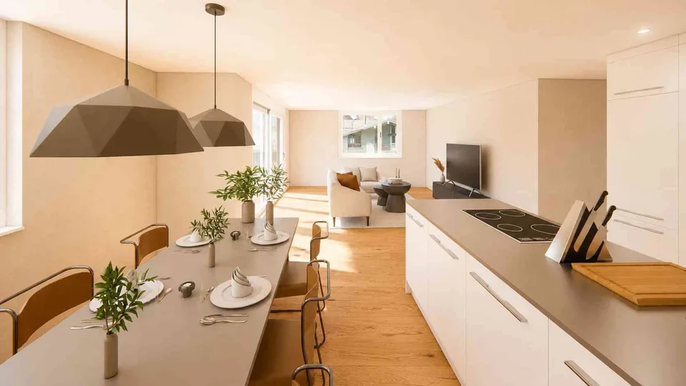 Exklusive 4.5-Zimmer-Neubauwohnung mit grosszügigem Sitzplatz