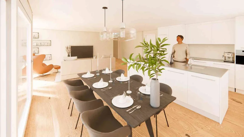 Exklusive 4.5-Zimmer-Gartenwohnung an sonniger Lage in Willerzell