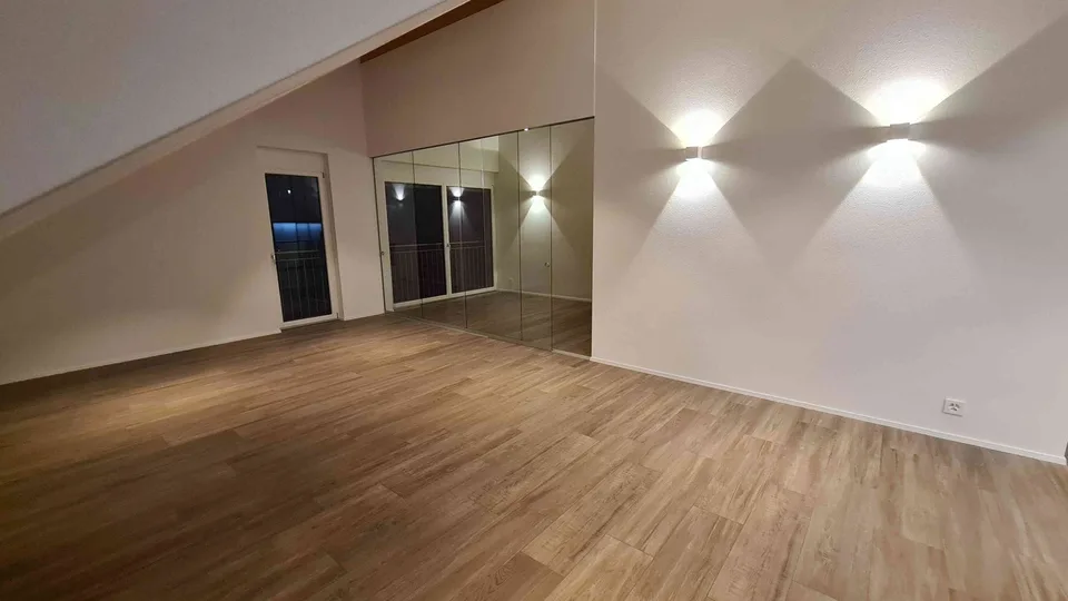 3 1/2 Zimmer Dachwohnung mit traumhafter Aussicht