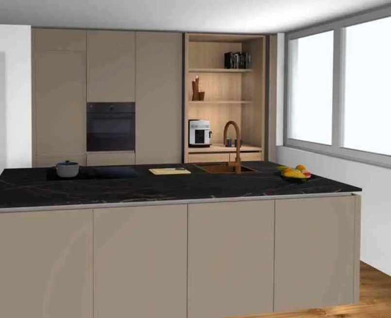 Exklusive 3.5-Zimmer-Wohnung: Hochwertiger Ausbau mit Traumküche