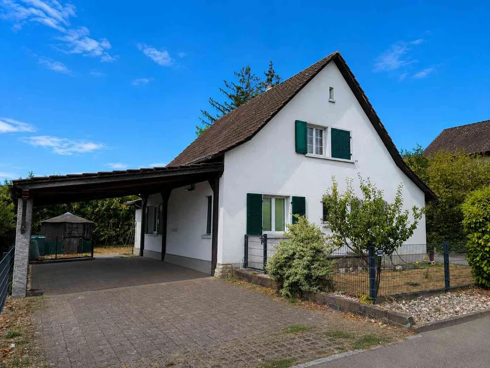 615 m² Grundstück mit EFH - viel Potenzial in Pratteln