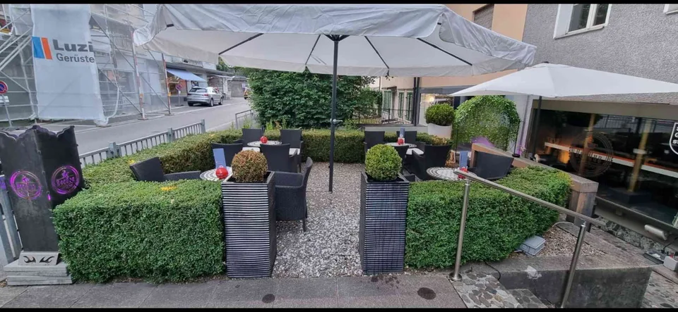 Café Bar in der Stadt St. Gallen