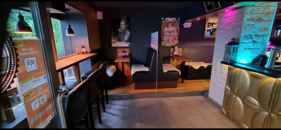 Café Bar in der Stadt St. Gallen