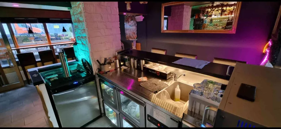 Café Bar in der Stadt St. Gallen