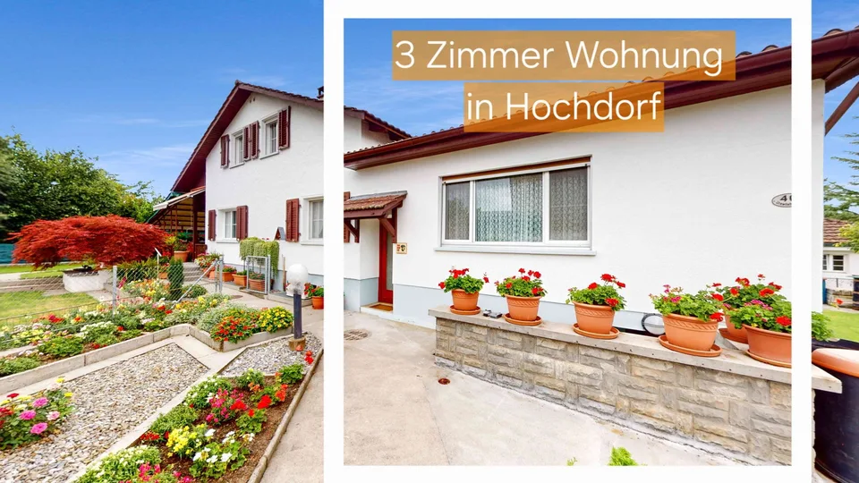 3 Zimmer Wohnung möbliert, befristet im Zentrum