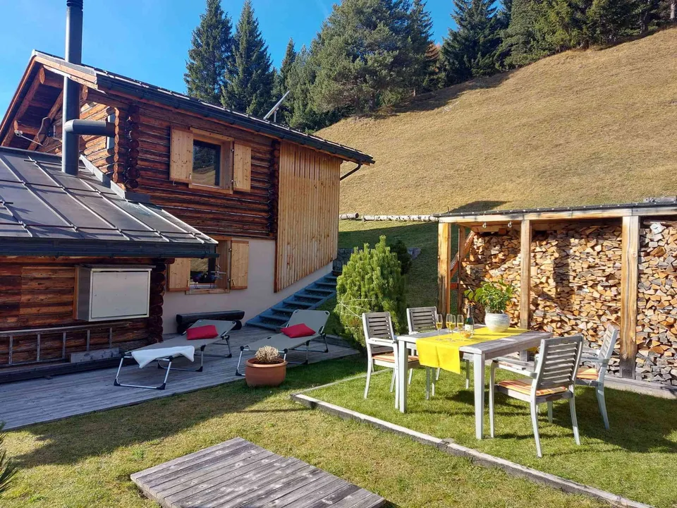 Luxuriöses Maiensäss an Toplage mit Panoramasicht bei Davos