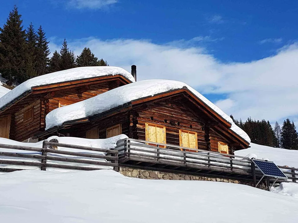 Luxuriöses Maiensäss an Toplage mit Panoramasicht bei Davos