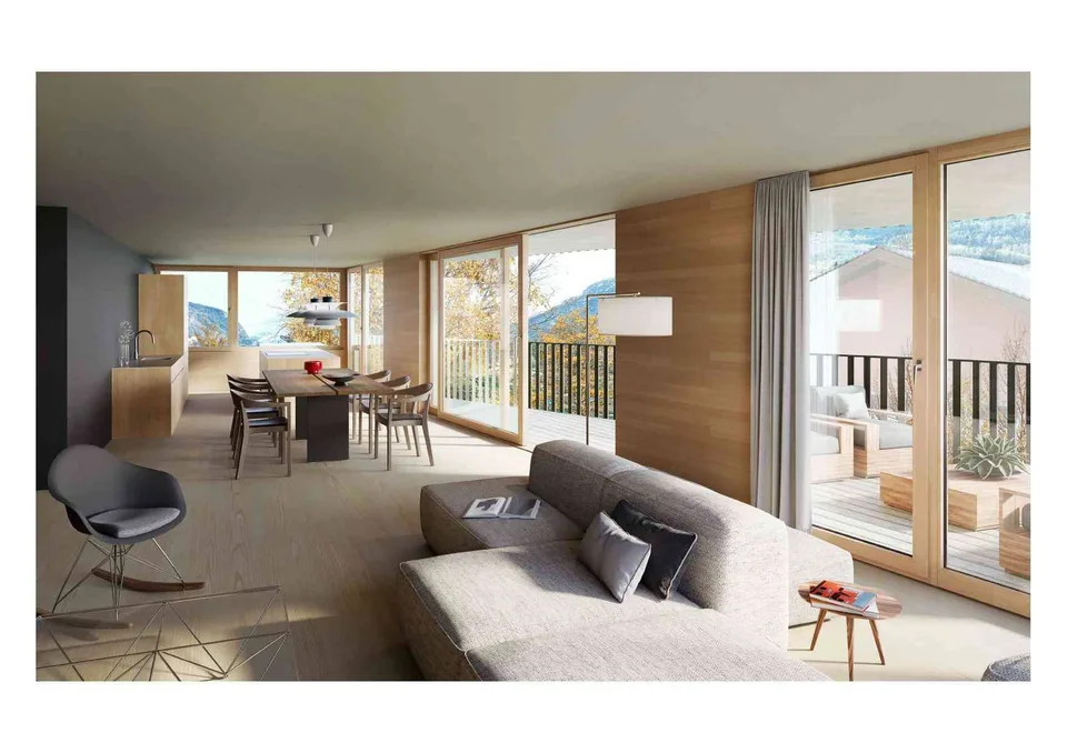 3.5 Zimmer Etagenwohnung in Meiringen – Foto 3 von 6
