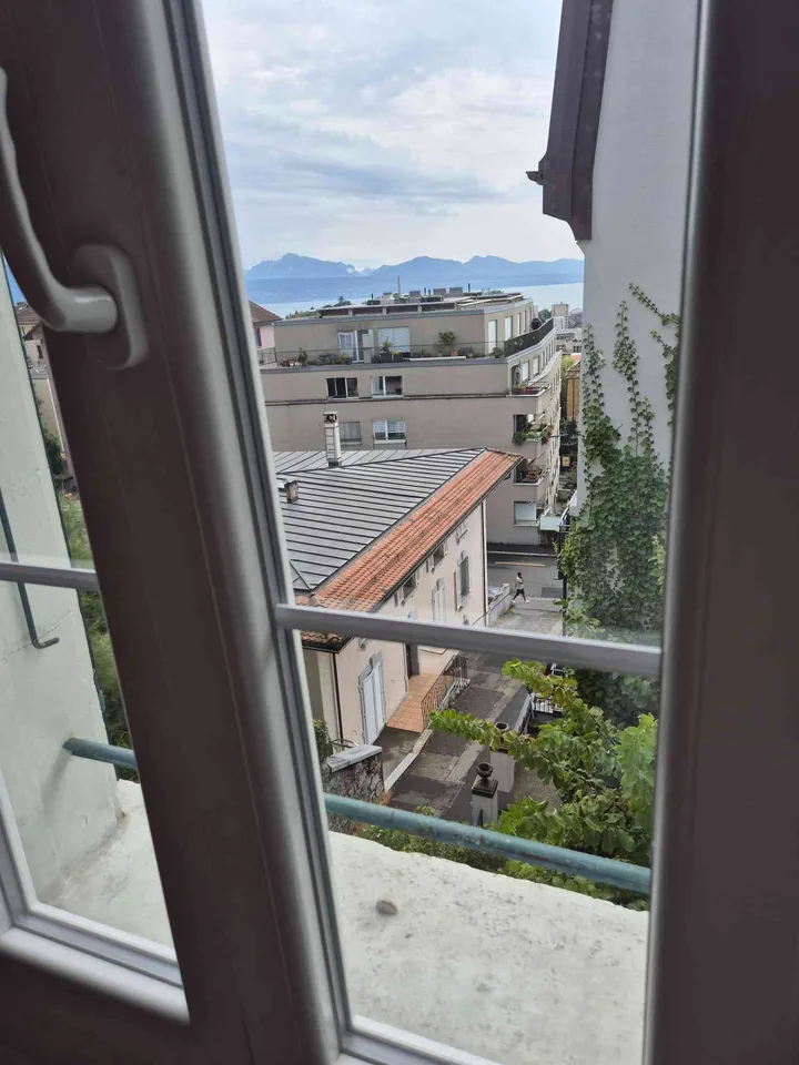 A louer 3 pièces au centre-ville de Lausanne