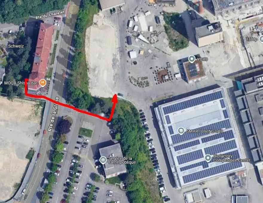 Parking souterrain pour pendulaire