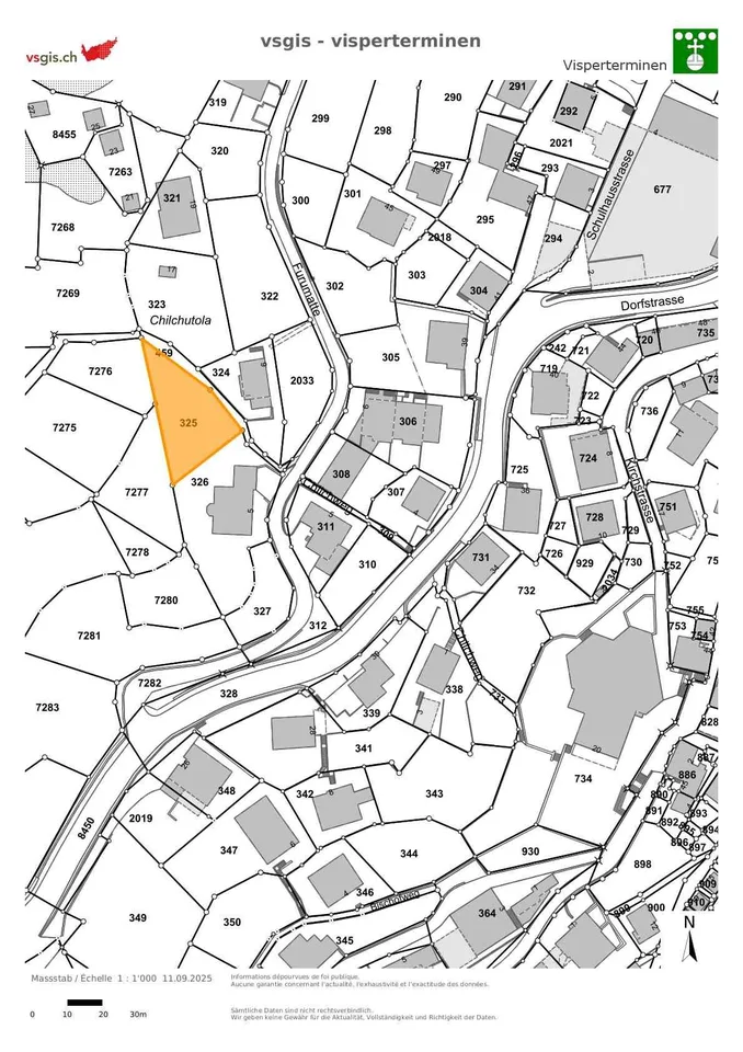 Zu verkaufen – Bauland in Visperterminen