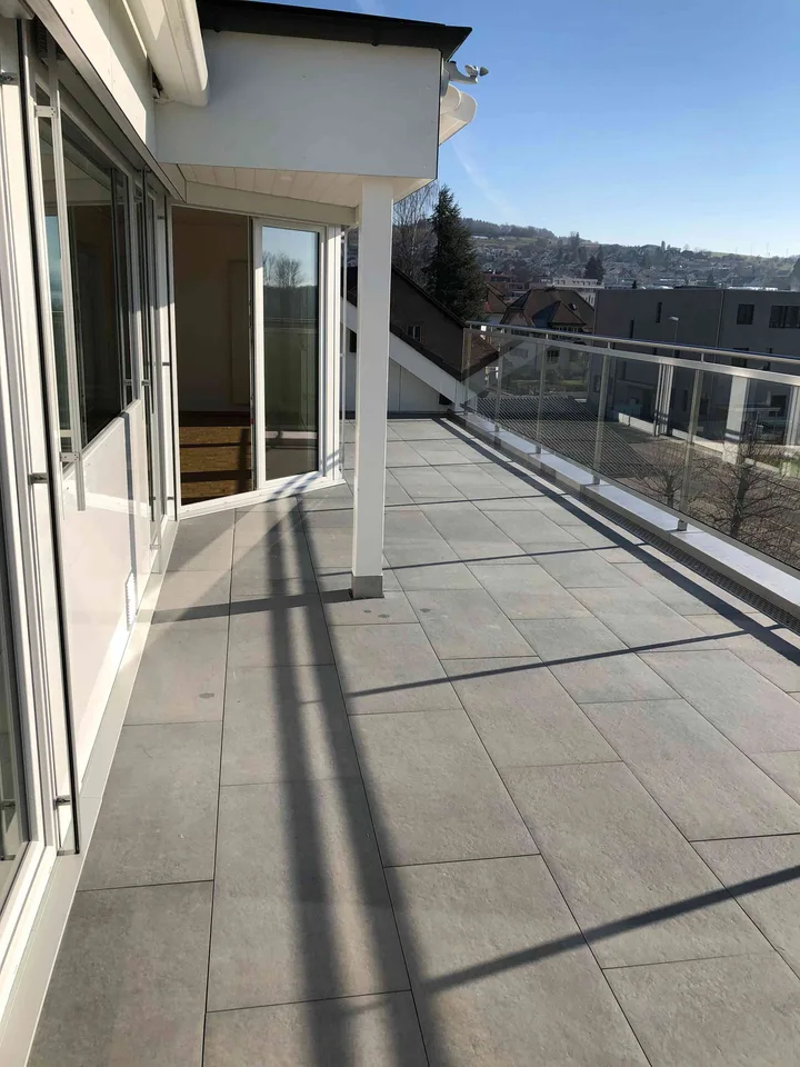 5.5-Zimmer-Attika-Wohnung mit toller unverbaubarer Aussicht