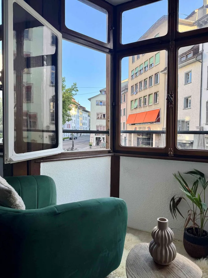 Möblierte 2.5-Zimmer-Wohnung in der Schaffhauser Altstadt