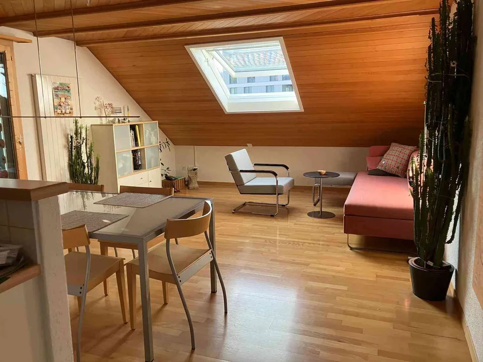 Helle 3-Zimmer-Dachwohnung im Zentrum von Horw