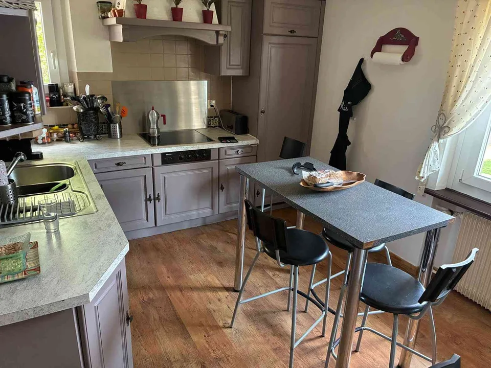 Maison individuelle avec 2 appartements, garage double