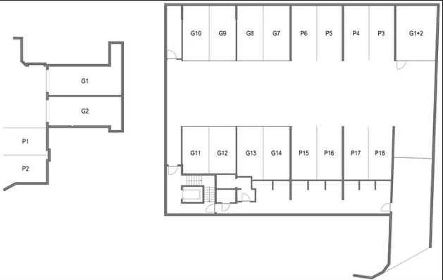 Garagenboxen zu vermieten