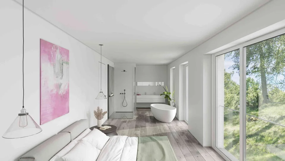 neue helle 4.5/5 Z` Wohnung, 42 m2 Balkon mit fantastischer Weitsicht