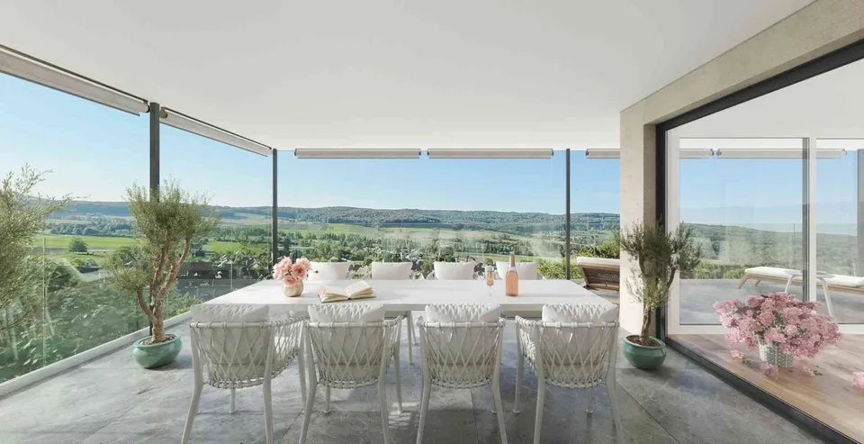 neue helle 4.5/5 Z` Wohnung, 42 m2 Balkon mit fantastischer Weitsicht