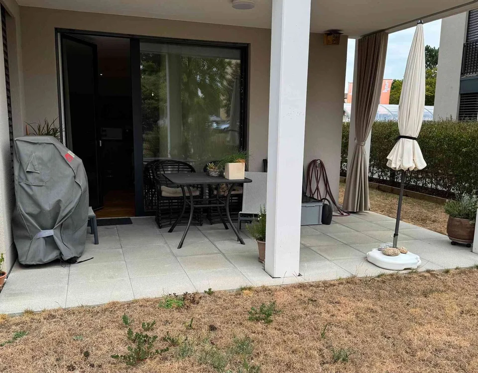 Bel appartement moderne de 3,5 pièces au rez-de-chaussée à Weinfelden (recherche de sous-locataire)