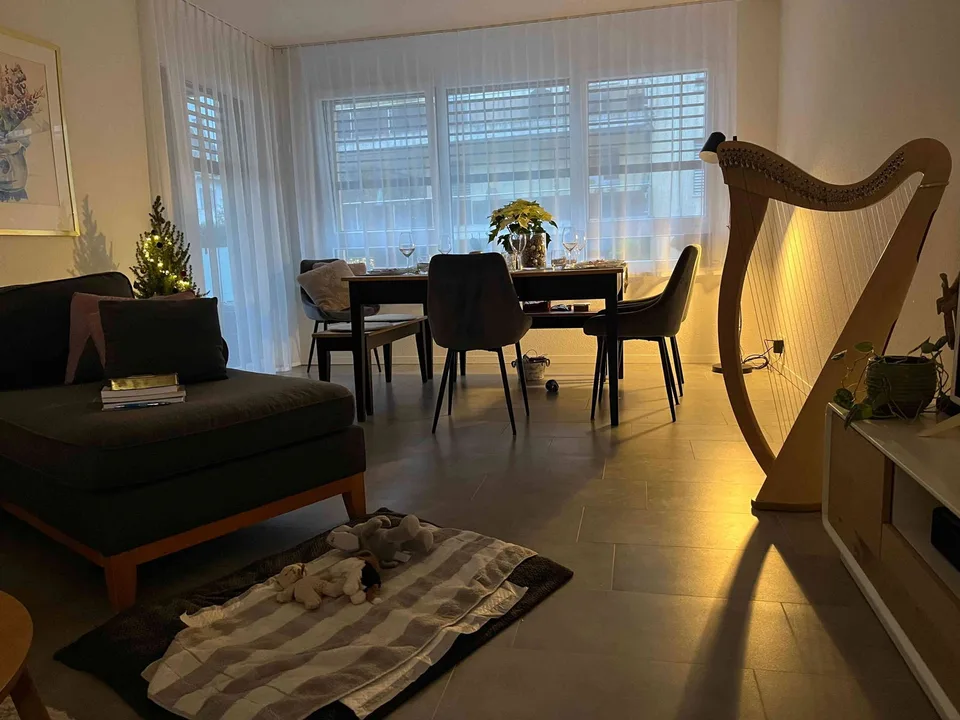Appartement 2.5 pces, 65m2, Milvignes, avec grand balcon