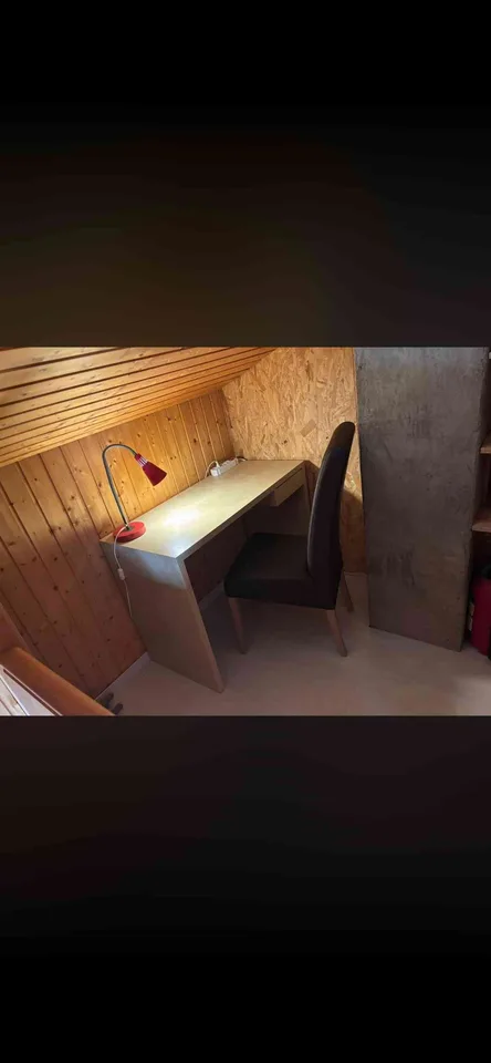 2 chambres au premier étage, dans un chalet