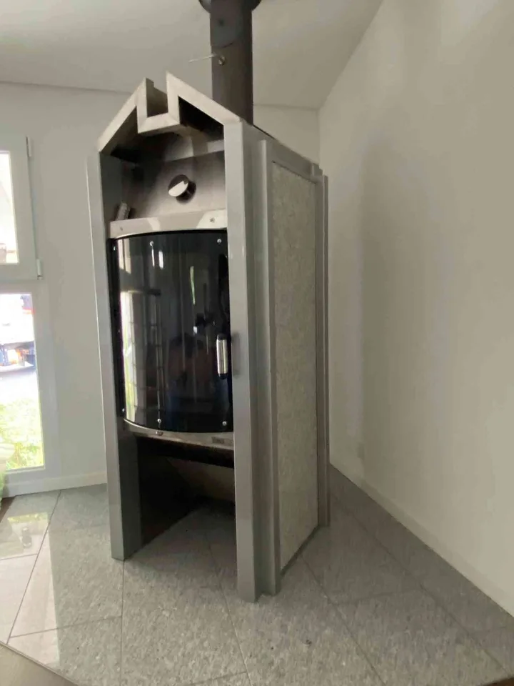 Offene Traumwohnung mit modernem Cheminée
